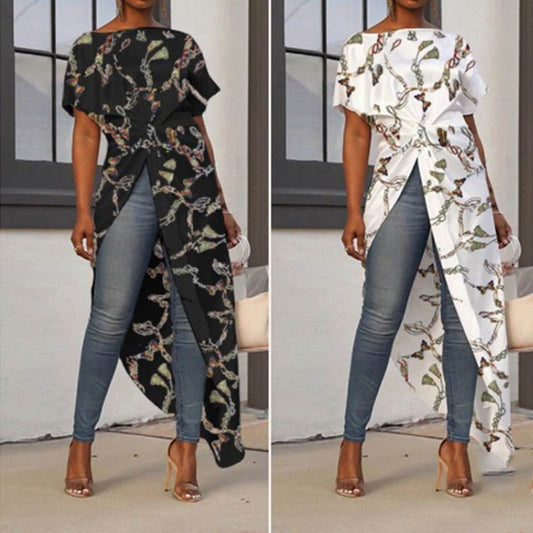 s Office shirts summer plus size tunic Blouse - Taylor K Shop