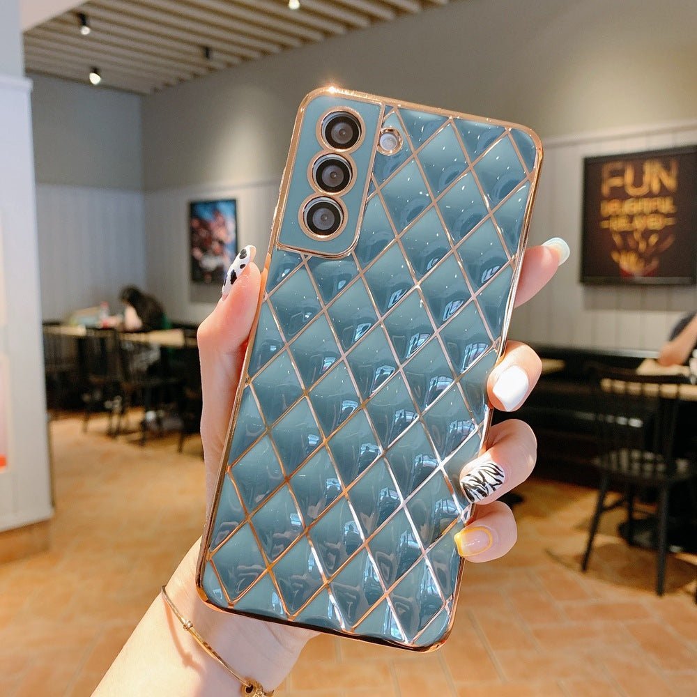 S22 Electroplated Diamond Phone Case - Taylor K Shop