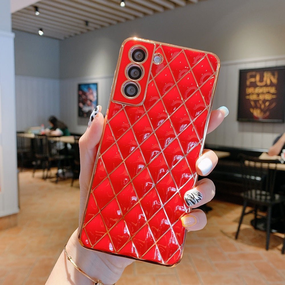 S22 Electroplated Diamond Phone Case - Taylor K Shop