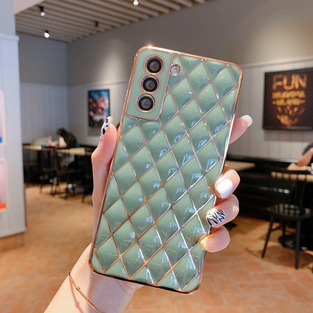 S22 Electroplated Diamond Phone Case - Taylor K Shop