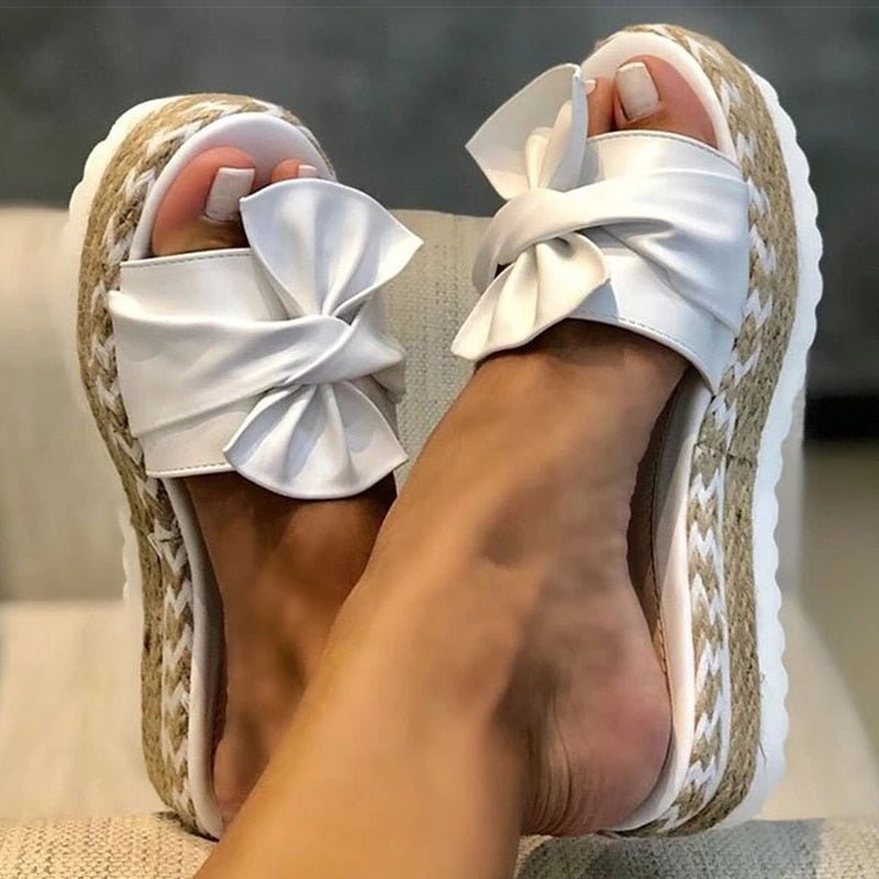 Sandals Women Heels Sandals With Wedges Shoes For Women Platform Sandals Summer Slippers Sandalias Mujer Elegant Summer Shoes - Taylor K Shop
