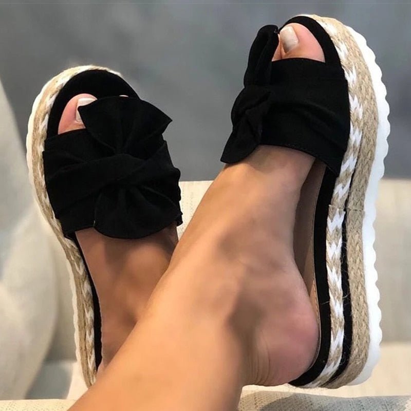 Sandals Women Heels Sandals With Wedges Shoes For Women Platform Sandals Summer Slippers Sandalias Mujer Elegant Summer Shoes - Taylor K Shop