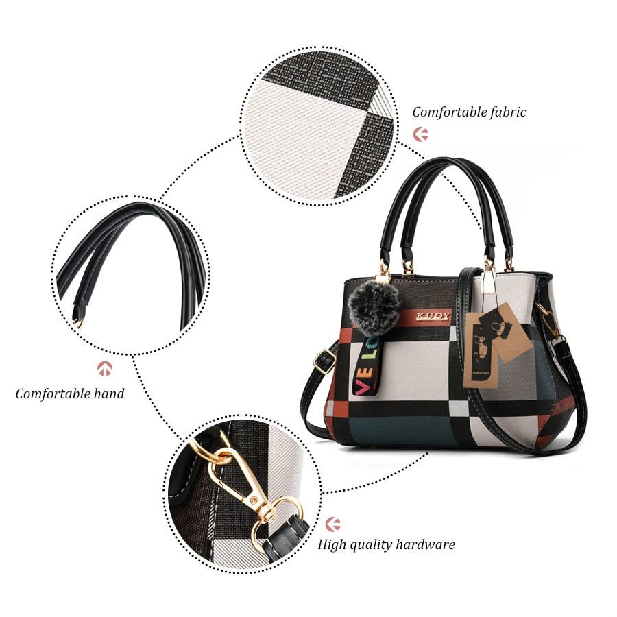 SAYINA 2022 NEW handBags Women Top Handle Leather Bag Designer Purses and tote Lady Luxury Famous Brands Shoulder Strap Bag - Taylor K Shop