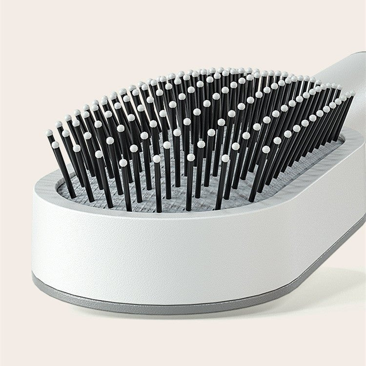 Self Cleaning Hair Brush For Women One - key Cleaning Hair Loss Airbag Massage Scalp Comb Anti - Static Hairbrush - Taylor K Shop