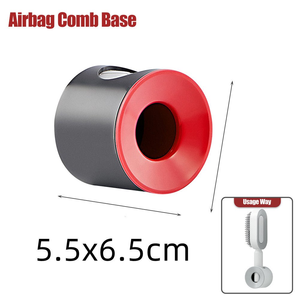 Self Cleaning Hair Brush For Women One - key Cleaning Hair Loss Airbag Massage Scalp Comb Anti - Static Hairbrush - Taylor K Shop