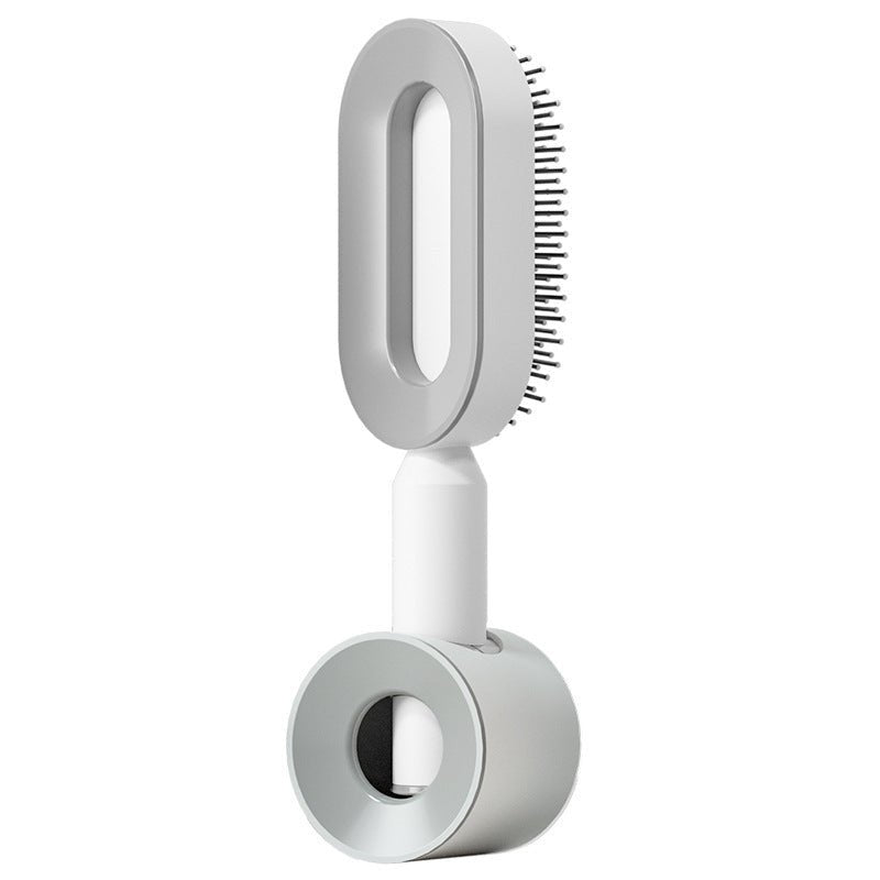 Self Cleaning Hair Brush For Women One - key Cleaning Hair Loss Airbag Massage Scalp Comb Anti - Static Hairbrush - Taylor K Shop