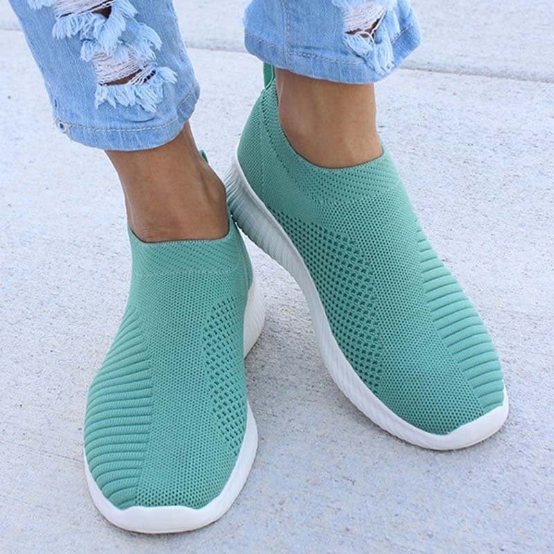Shoes Fashion Sneakers Women Walking Women Casual Shoes Flat Platform Sneakers Sock Chunky Sneakers Slip On Shoes Woman Mujer - Taylor K Shop