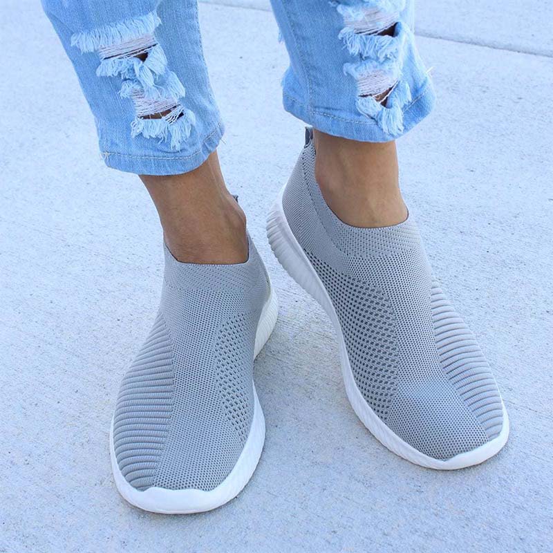 Shoes Fashion Sneakers Women Walking Women Casual Shoes Flat Platform Sneakers Sock Chunky Sneakers Slip On Shoes Woman Mujer - Taylor K Shop