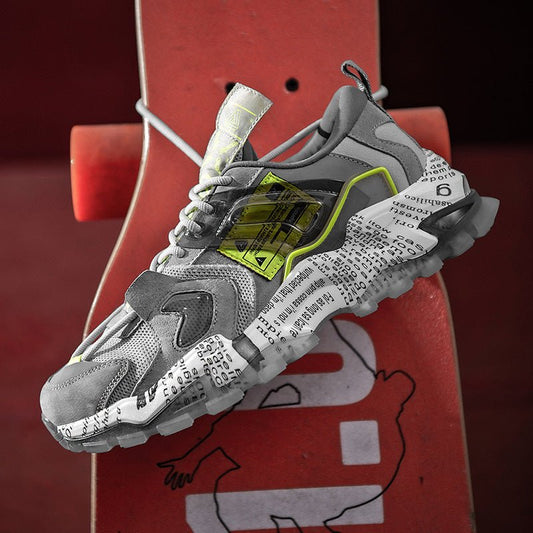 Shoes men\'s spring fashion shoes net red men\'s shoes 2021 new breathable leisure sports shoes men\'s thick low daddy shoes men\'s shoes - Taylor K Shop