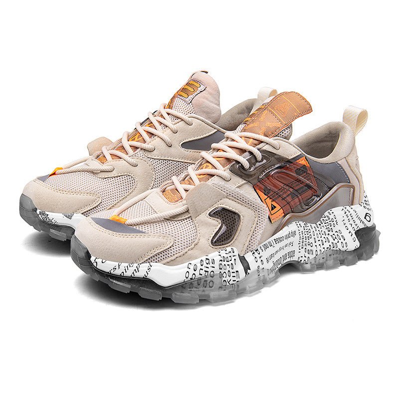 Shoes men\'s spring fashion shoes net red men\'s shoes 2021 new breathable leisure sports shoes men\'s thick low daddy shoes men\'s shoes - Taylor K Shop