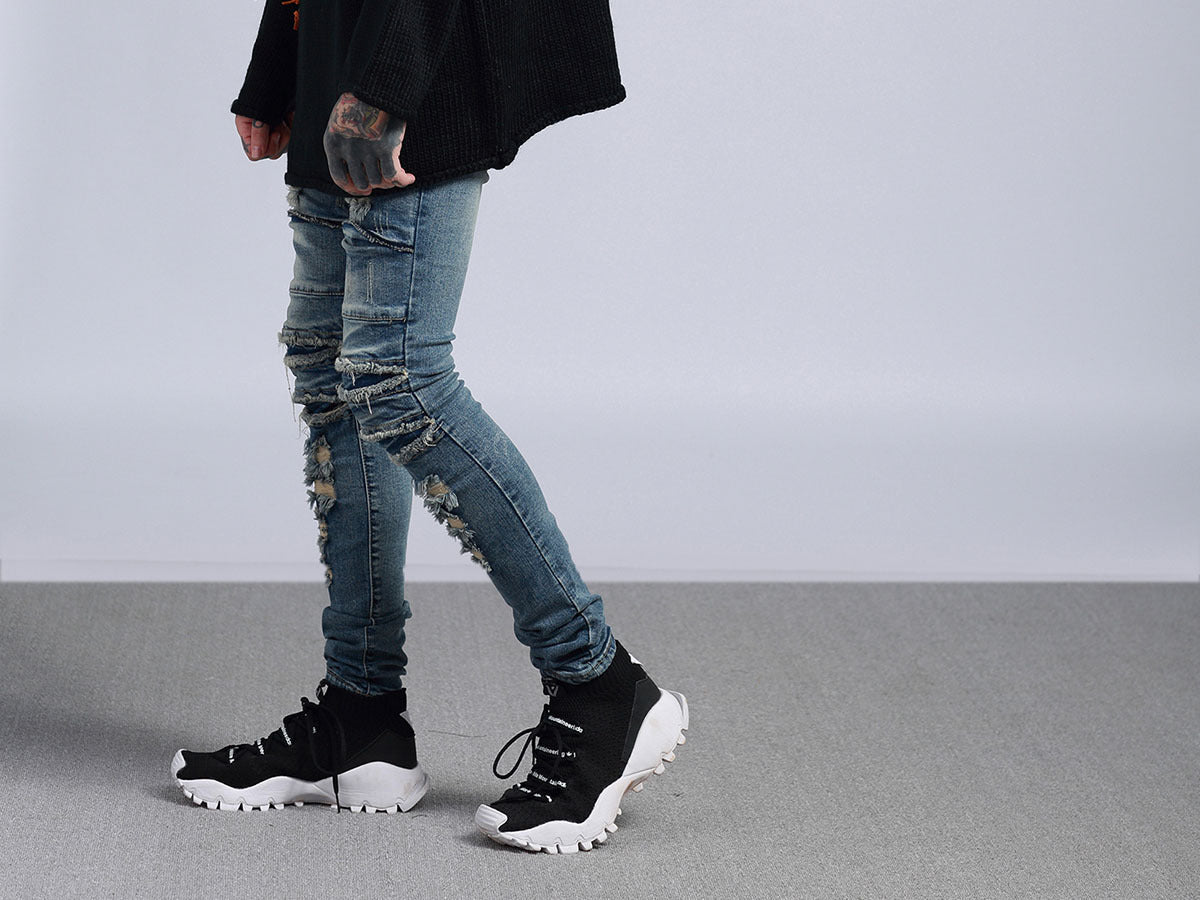 Shredded jeans - Taylor K Shop