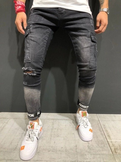 Shredded stretch jeans - Taylor K Shop