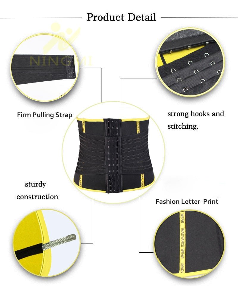 Slimming Waist Trainer Body Shaper for Fat Burning Underwear Belt Slim Waist Cincher - Taylor K Shop