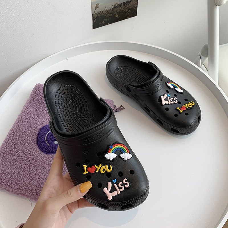 Slippers Women Wear Home Non - Slip Two - Wear Garden Shoes Outside In Summer - Taylor K Shop