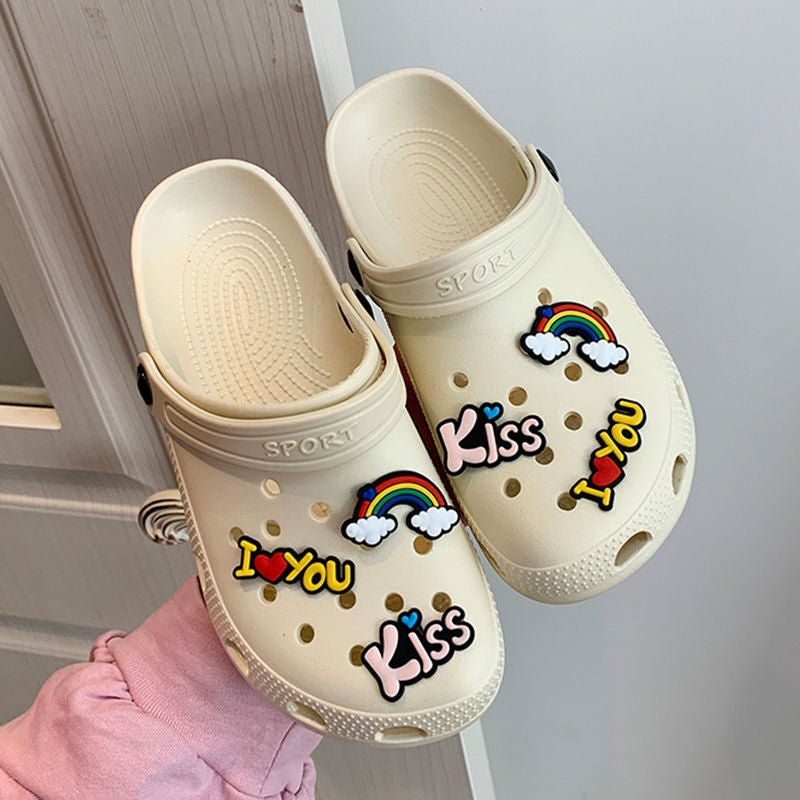 Slippers Women Wear Home Non - Slip Two - Wear Garden Shoes Outside In Summer - Taylor K Shop