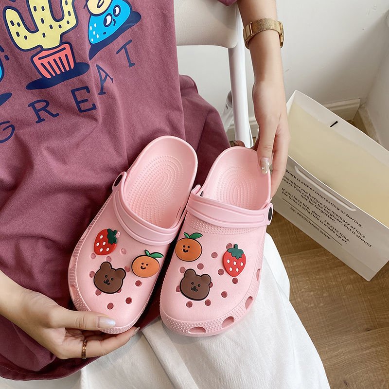 Slippers Women Wear Home Non - Slip Two - Wear Garden Shoes Outside In Summer - Taylor K Shop