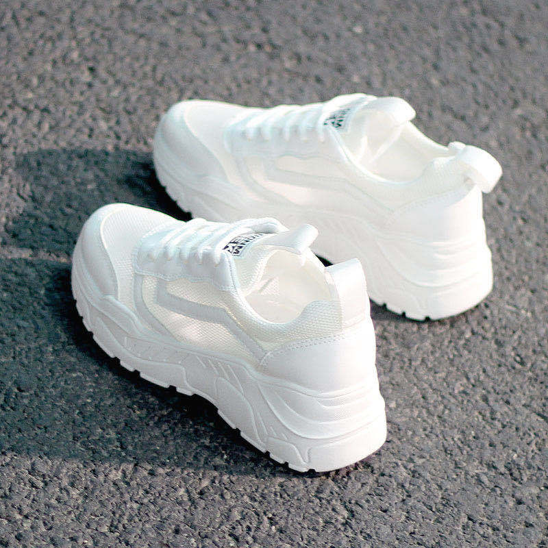 Small White Shoes Mesh Breathable Sneakers - Taylor K Shop