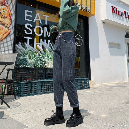 Smoky gray jeans - Taylor K Shop