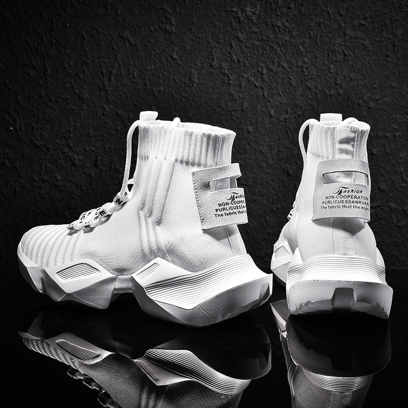 Socks Shoes Daddy Shoes Sports Shoes Men'S Large Size Trendy Shoes Casual Shoes - Taylor K Shop