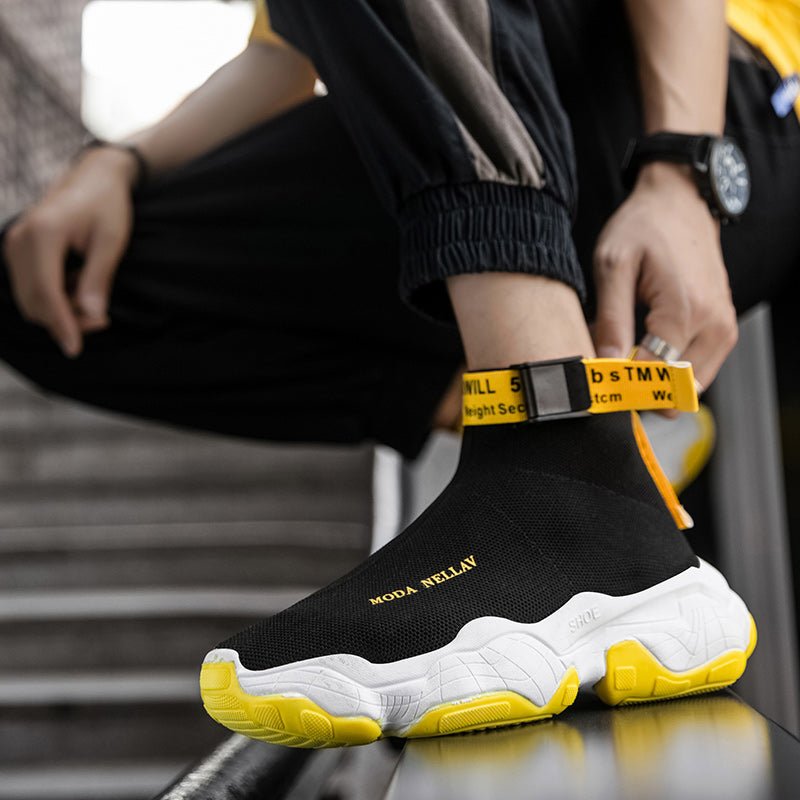 Socks Shoes Sports Shoes Casual Running High Top Shoes Men - Taylor K Shop