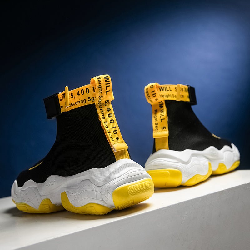 Socks Shoes Sports Shoes Casual Running High Top Shoes Men - Taylor K Shop