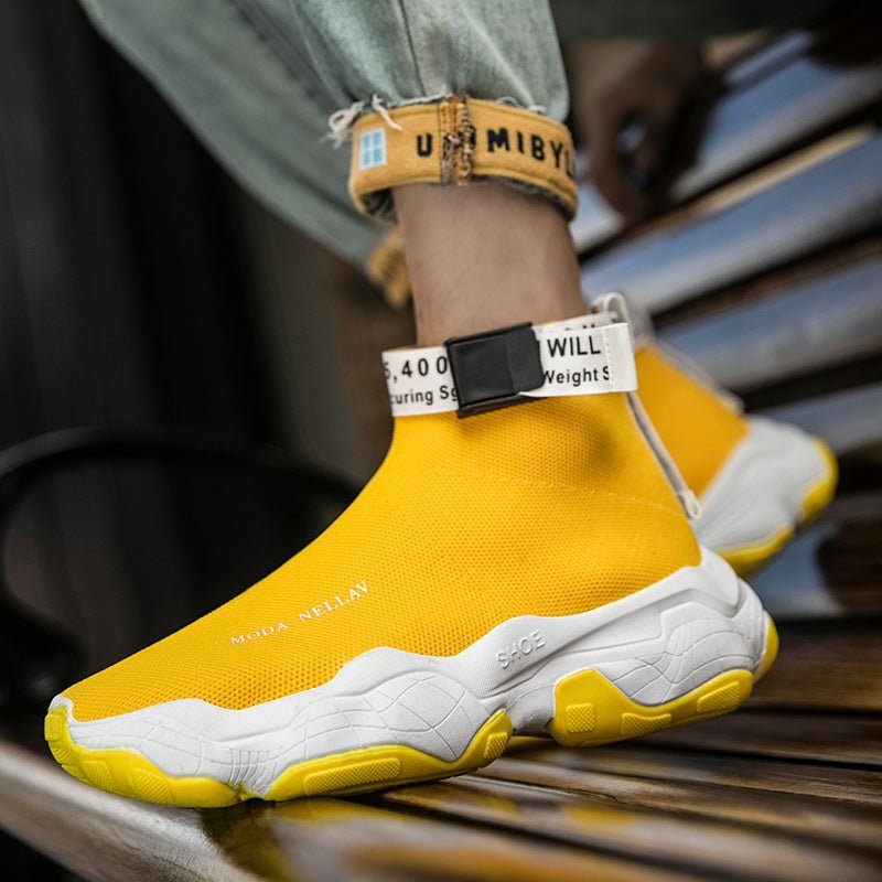 Socks Shoes Sports Shoes Casual Running High Top Shoes Men - Taylor K Shop