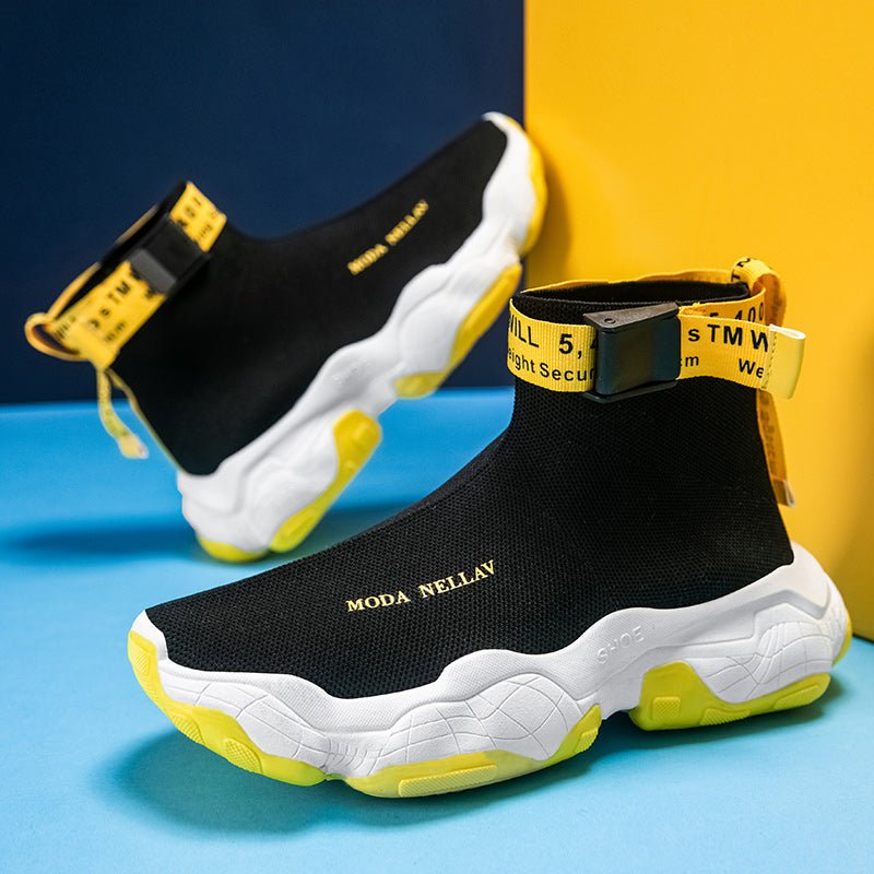 Socks Shoes Sports Shoes Casual Running High Top Shoes Men - Taylor K Shop