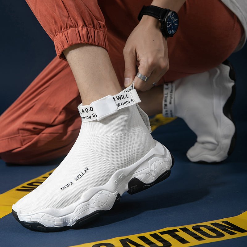 Socks Shoes Sports Shoes Casual Running High Top Shoes Men - Taylor K Shop
