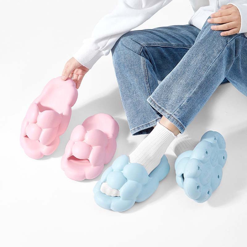 Soft Cloud Design Slippers Cute House Shoes Women Outdoor Indoor Bathroom Slipper - Taylor K Shop