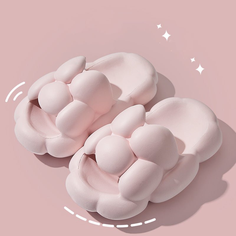 Soft Cloud Design Slippers Cute House Shoes Women Outdoor Indoor Bathroom Slipper - Taylor K Shop