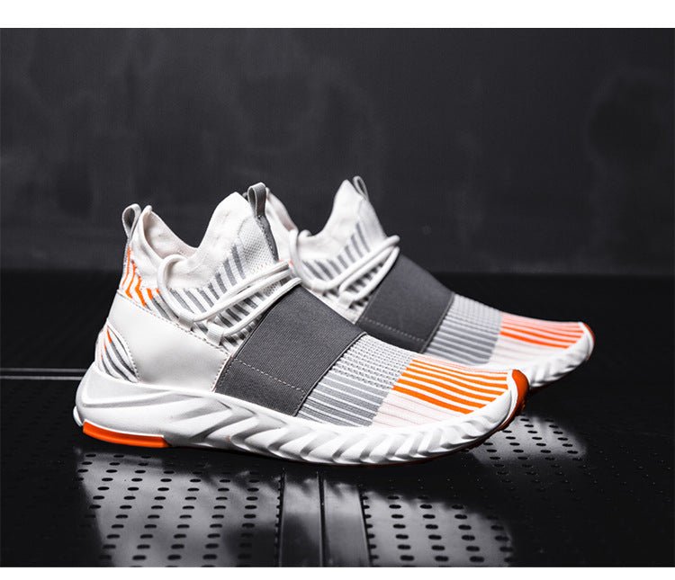 Soft - soled Breathable Shoes Men's Korean Style Trendy Sneakers - Taylor K Shop