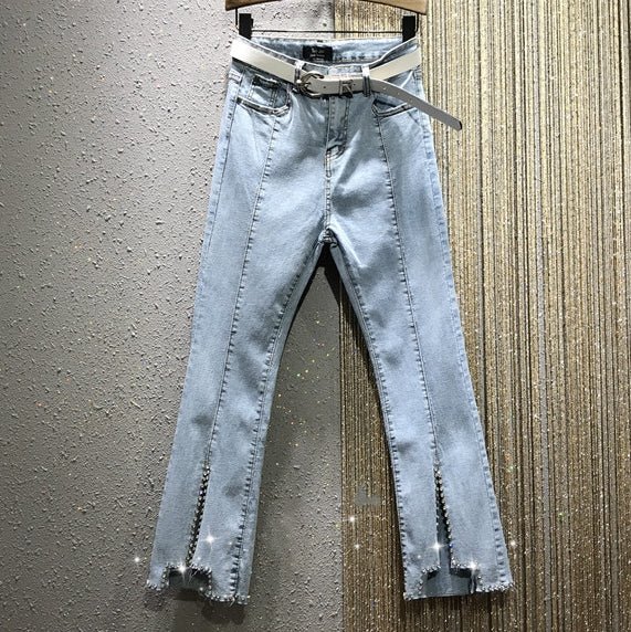 Split pencil jeans - Taylor K Shop