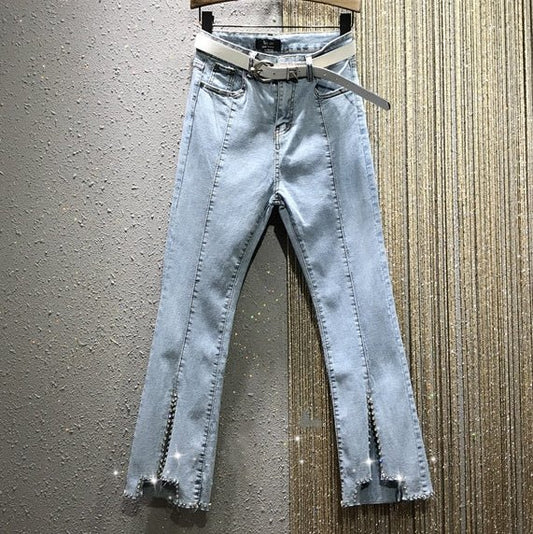 Split pencil jeans - Taylor K Shop
