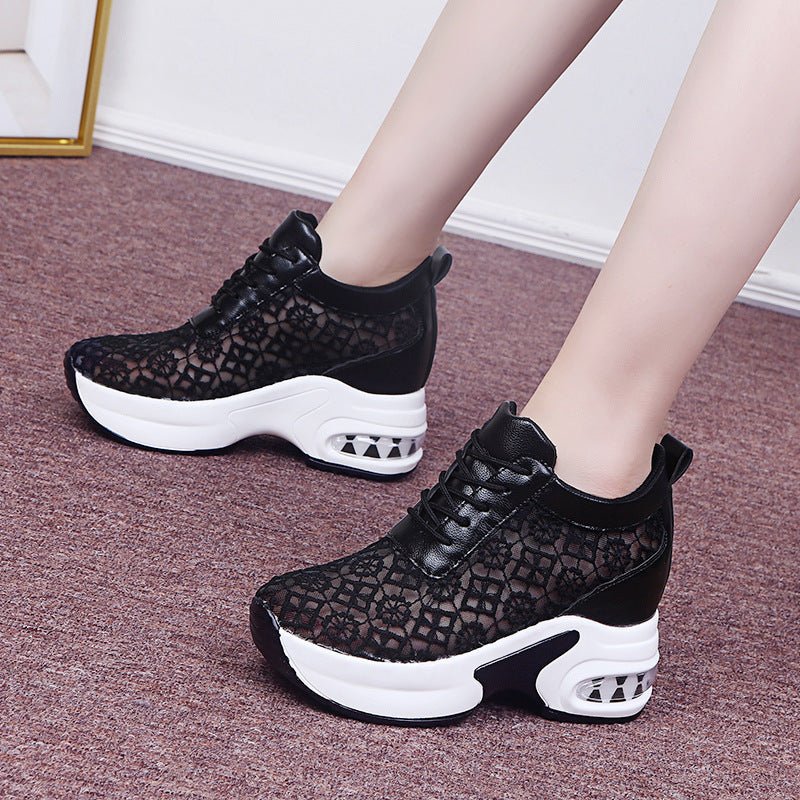 Sports Casual Single Shoes Women's Platform Net Shoes - Taylor K Shop