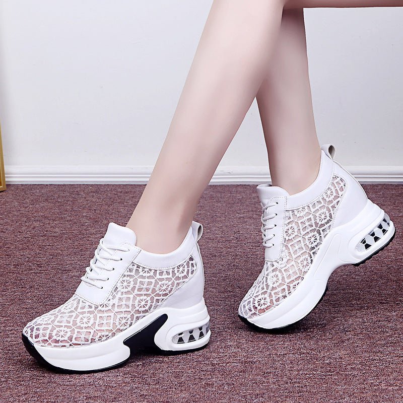 Sports Casual Single Shoes Women's Platform Net Shoes - Taylor K Shop