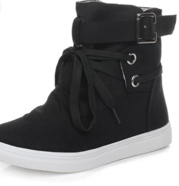 Spring And Autumn New Student Casual Shoes Sports Shoes Short Tube Canvas Shoes Women - Taylor K Shop