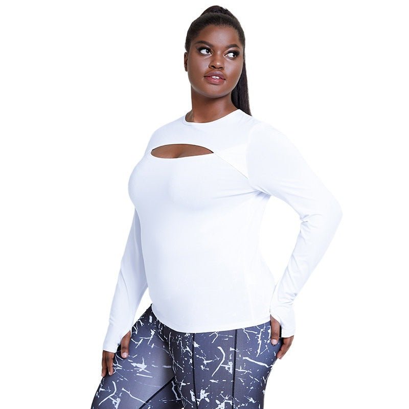 Spring And Summer Loose Blouses Foreign Trade Sports Fitness Clothes Tops Women's - Taylor K Shop