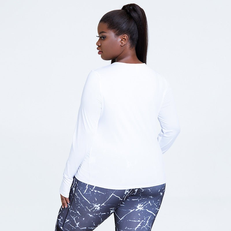 Spring And Summer Loose Blouses Foreign Trade Sports Fitness Clothes Tops Women's - Taylor K Shop