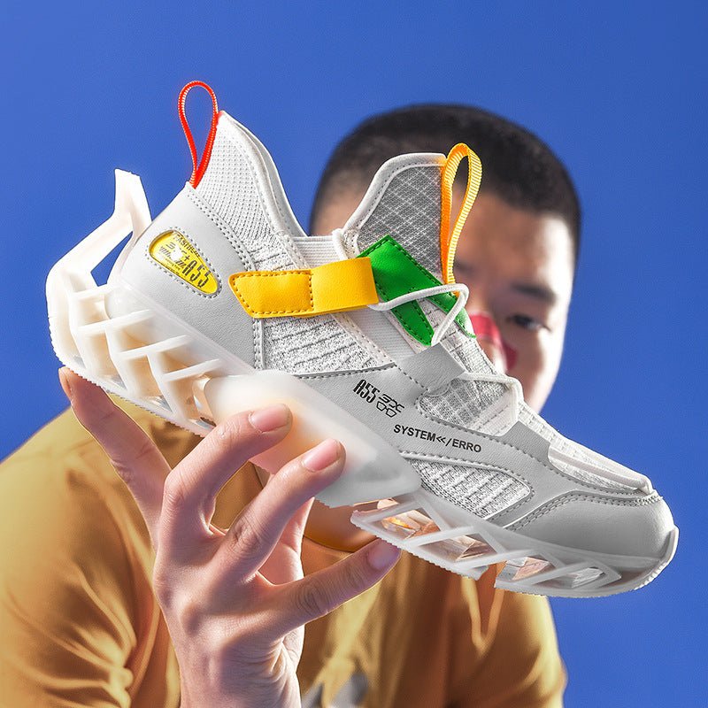 Spring Men's Shoes New Blade Shoes Men's Trendy Shoes Shock Absorption Running Shoes Summer Breathable Sports Shoes One Generation - Taylor K Shop