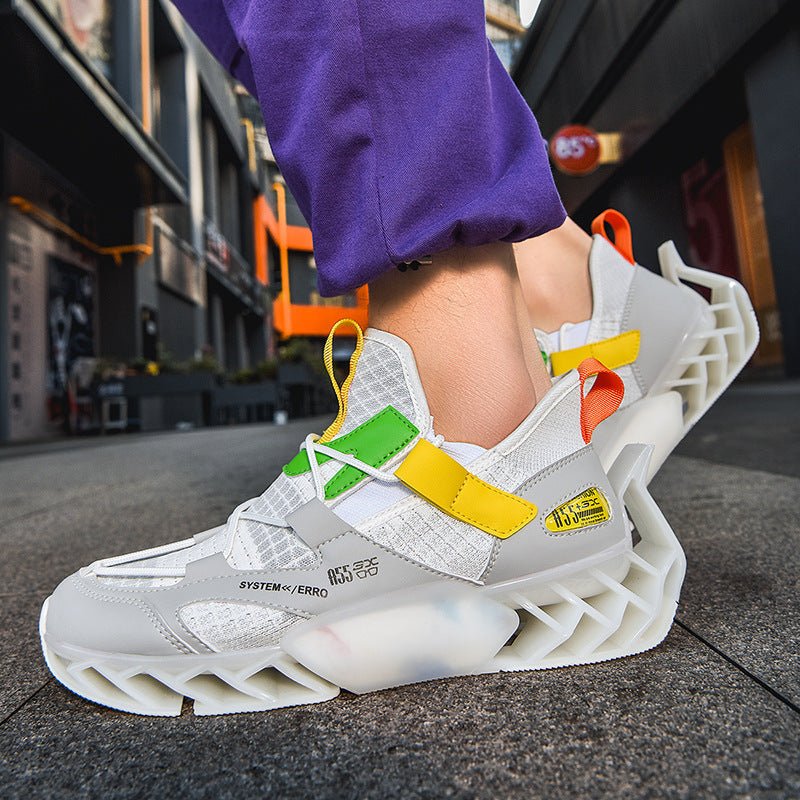 Spring Men's Shoes New Blade Shoes Men's Trendy Shoes Shock Absorption Running Shoes Summer Breathable Sports Shoes One Generation - Taylor K Shop