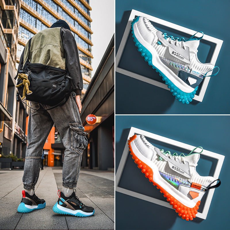 Spring Men's Shoes Student Running Shoes Boys Old Shoes Casual Sports Shoes Men Korean Trend - Taylor K Shop