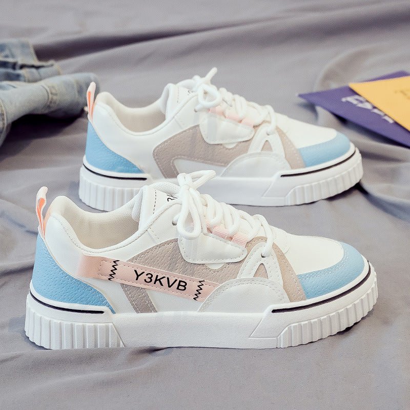 Spring New White Shoes Students All - Match Net Red Board Shoes Sports Daddy Women's Shoes Ins Tide - Taylor K Shop