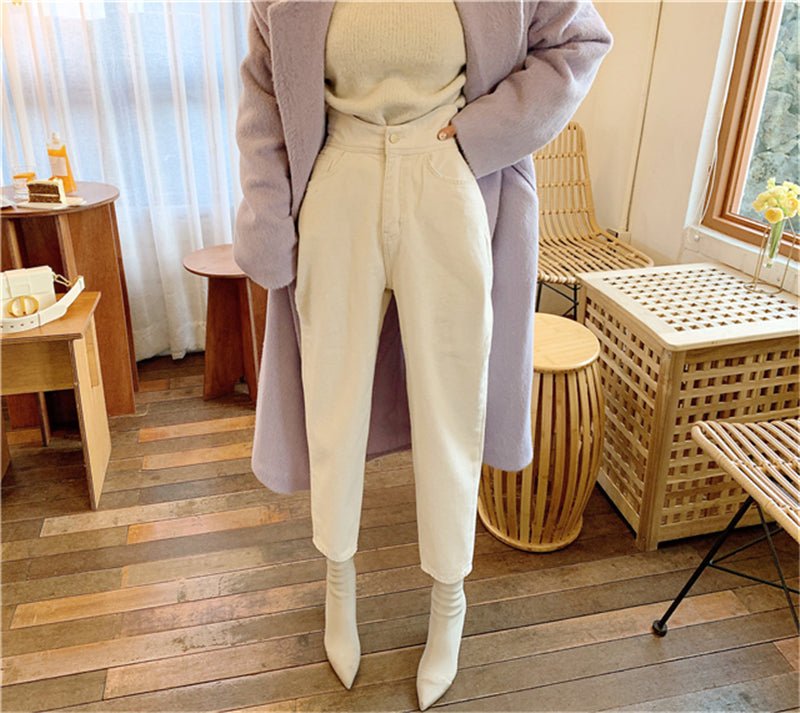 Straight cropped jeans - Taylor K Shop