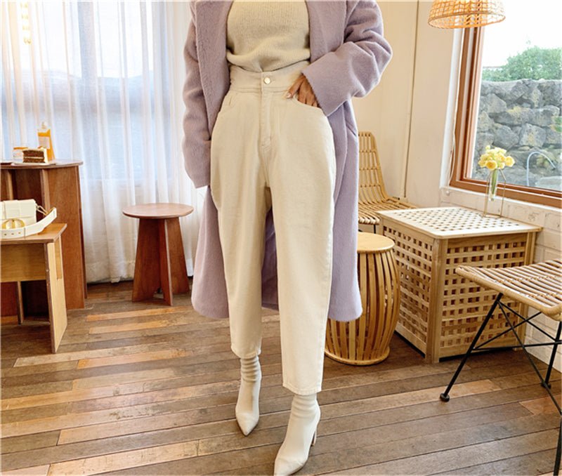 Straight cropped jeans - Taylor K Shop