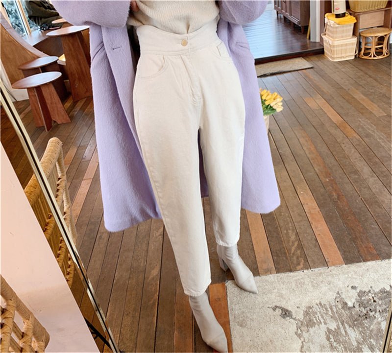 Straight cropped jeans - Taylor K Shop