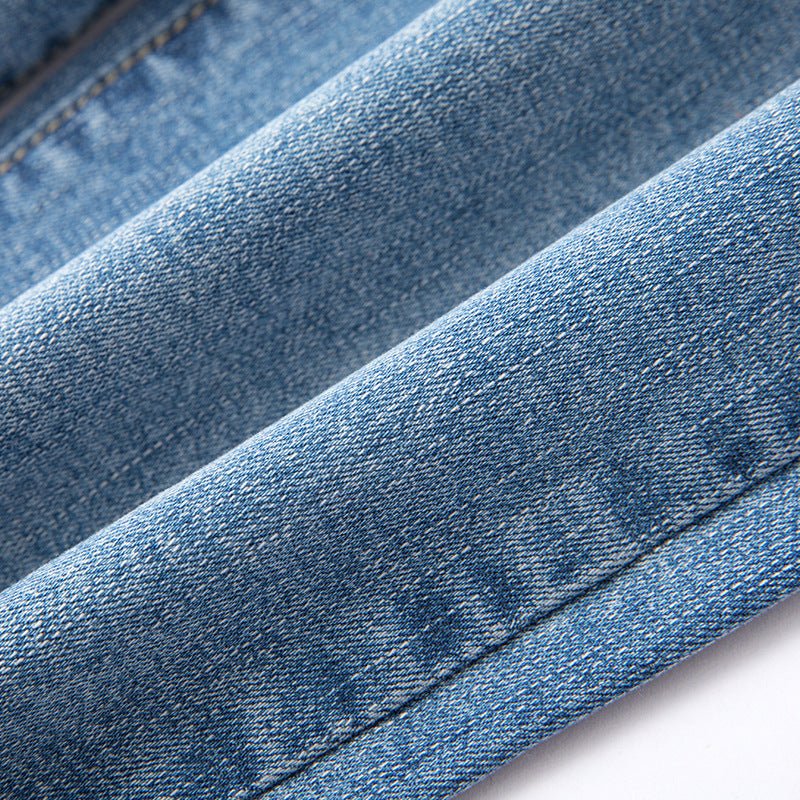 Straight Cropped Jeans Cuffed Jeans For Pregnant Women - Taylor K Shop