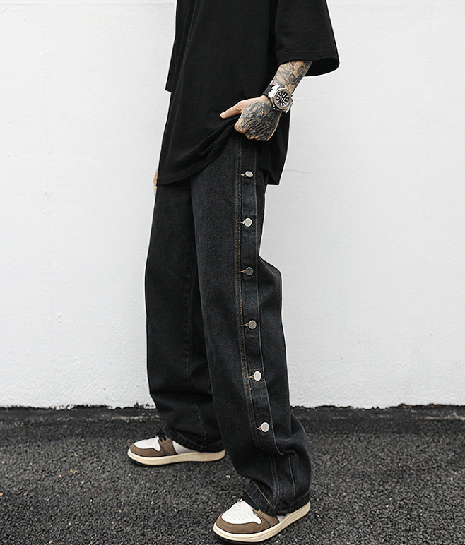 Straight loose jeans - Taylor K Shop