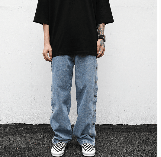 Straight loose jeans - Taylor K Shop