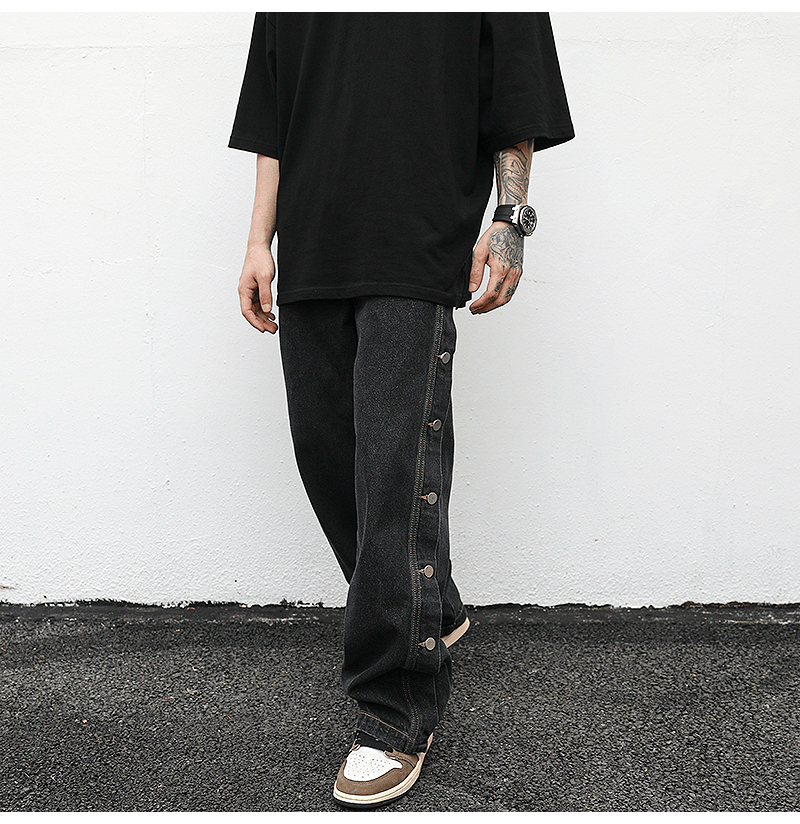 Straight loose jeans - Taylor K Shop