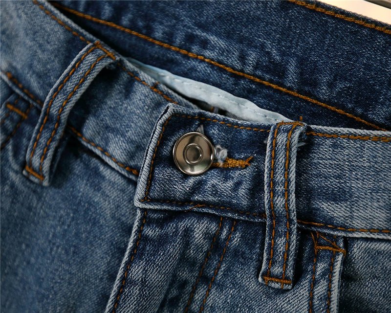 Straight washed jeans - Taylor K Shop
